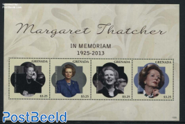 Margaret Thatcher 4v m/s