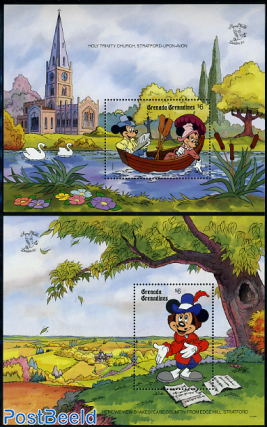 Stamp world, Disney 2 s/s