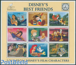 Disney, APS stampshow 9v m/s