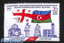 Diplomatic relations with Azerbaijan 1v