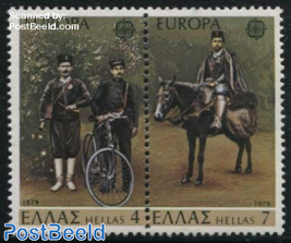 Europa, postal history 2v [:]