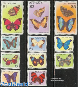 Butterflies 11v