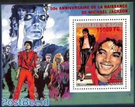 Michael Jackson, overprint, block
