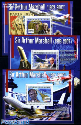 Sir Arthur Marshall 3 s/s
