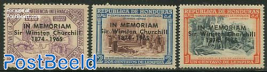 Sir Winston Churchill 3v