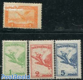 Airmail definitives 4v