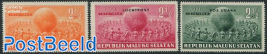 Maluku Selatan, 75 Years UPU 3v (private issues without postal value)