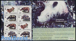 WWF sheet with overprint Bursa Filateli SEA Games