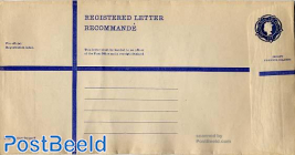 Registered letter 23p 289x152mm
