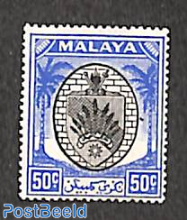 Negri Sembilan, 50c, stamp out of set