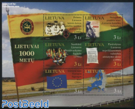 1000 Years Lithuania 6v m/s