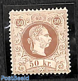 50kr, Stamp out of set