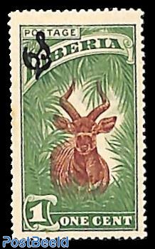 1c, On Service, Stamp out of set