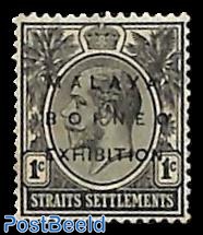 Straits Settlements, 1c, Stamp out of set