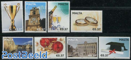 Greeting stamps 8v