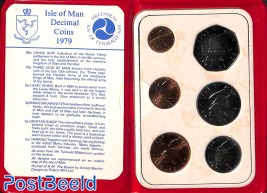 Isle of Man coin set 1979