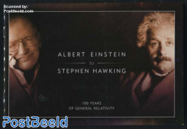 Stephen Hawking, Albert Einstein Prestige booklet