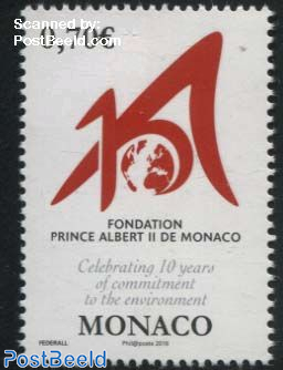 Prince Albert II Foundation 1v