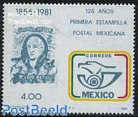 125 Years stamps 1v, with WM