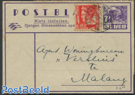 Envelope to Malang with its mark