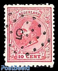 10c, Perf. 11.5:12, Small holes, Stamp out of set