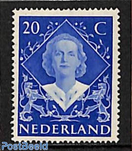 20c Queen Juliana, stamp out of set