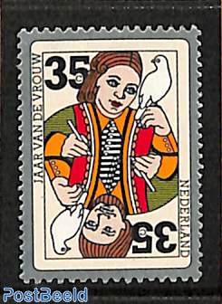 35c, Int. Woman year, Stamp out of set