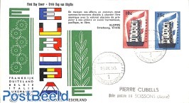 Europa CEPT 2v, FDC