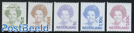 Definitives, coil stamps 5v