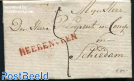 Letter from Heerenveen to Schiedam (6 may 1816)