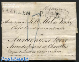 Letter from Haarlem to Marcigny sur Loire