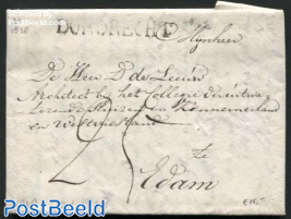 Letter from Dordrecht to Rotterdam