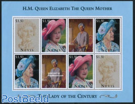 Queen Mother minisheet (with 2 sets)