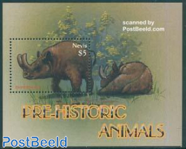 Prehistoric animal s/s, Brontotherium