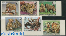 WWF, Rotary, scouting 6v imperforated