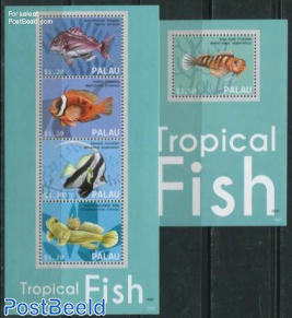 Tropical fish 2 s/s