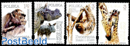 Zoo animals 4v