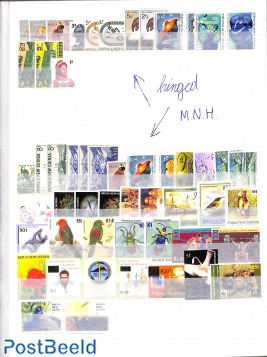 Page with unused stamps PNG, mainly stamps out of sets **/*