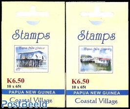 Coastal houses, 2 booklets