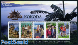 Kokoda s/s, joint issue Australia