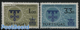 Stamp exposition Lisbon 2v