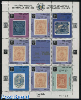 150 Years stamps minisheet