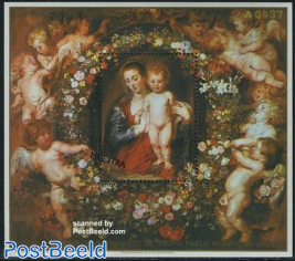 Christmas, Rubens painting s/s (A or B before number)