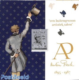 Anton Pieck, silver stamp in special pack