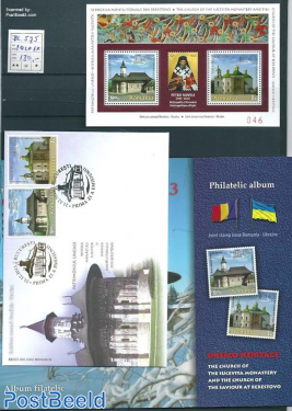 UNESCO Heritage Folder with special s/s