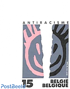 Anti racism 1v, , imperforated