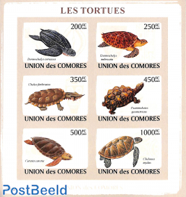 Turtles 6v m/s, imperforated