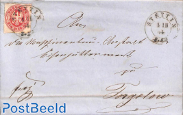 Letter from STETTIN to Torgelow