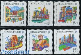 Tourism 6v, joint issue Hong Kong