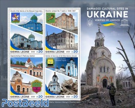 Damaged cultural sites in Ukraine verified by Unesco